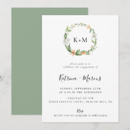 Convites Lily Floral Noivado