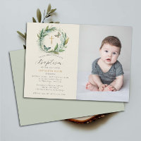 Lily Valley Butterflies Floral Child Photo Baptism
