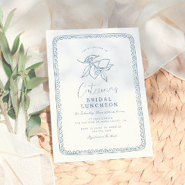 Convites Limão Desenhado À Mão Do Whimsical | Chá de panela