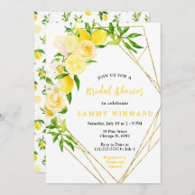 Limões e flores com Chá de panela de folhagem