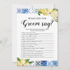 Convites Limões Que Foi Que O Horário Disse Jogo Do Chá de