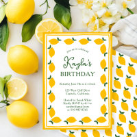 Limoncello Lemons, FESTA DE ANIVERSÁRIO CLIENTE DE