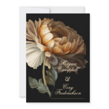 Linda Flor Romântica Pintada pelo Velho Mundo Escu