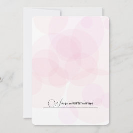 Convites Linda Moldura de Aquarelas - Aniversário Personali