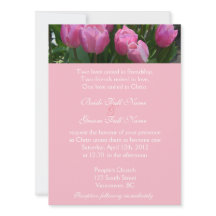 Lindas flores de tulipa rosa casamento cristão