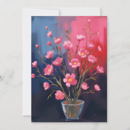 Convites Lindas Flores Em Um Vaso