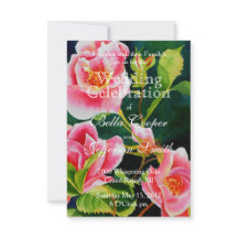 Lindas rosas cor-de-rosa, rosas vermelhas, floral 