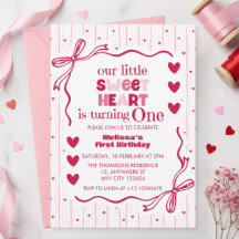Lindo Aniversário de Um Ano Rosa Vermelho Querido