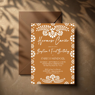 Convites Lindo querido aniversário mexicano de terracota