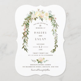 Convites Lindos Florais | Casamento por Aquarela