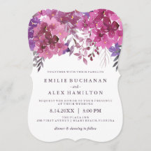 Lindos Hydrangeas de Aquarela e Botânicos