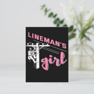 Convites Lineman's Girl   Mechanic Canvas