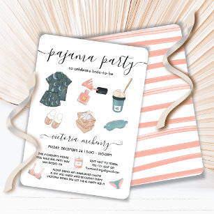 Convites Lingerie do Partido Pajama