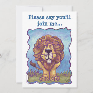 Convites Lion Party Center