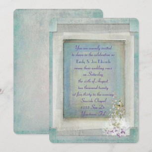 Convites Lírio do vale para a renovação do voto