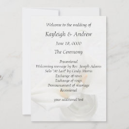 Convites Lírios Calla no casamento texturizado