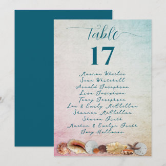 Convites Lista de Convidados Número da Mesa de Casamento do