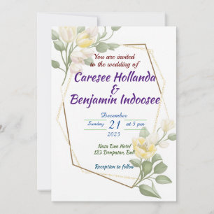 Convites Lista de verificação crucial para um casamento bem