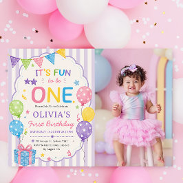 Convites Listras É Divertido Ser Um Foto De Aniversário Col