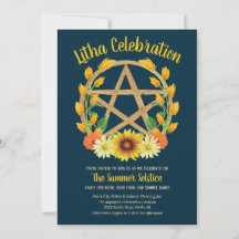 Litha Summer Solstice Dourada Star Wicca Sabbat