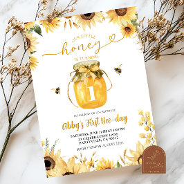 Convites Little Honey está fazendo um primeiro aniversário
