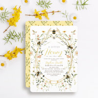 Little Honey Wildflower Bee Chá de fraldas
