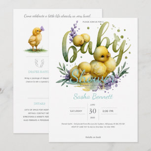 Convites Little Peep & Co. Chá de Bebê