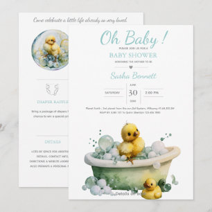 Convites Little Peep & Co. Chás de Bebê