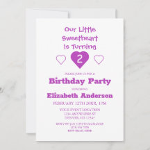 Little Swetheart Birthday