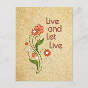 Convites Live and Let Live (programas de 12 etapas)