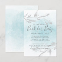 Livro de Chás de fraldas de Cor Azul Única para Be