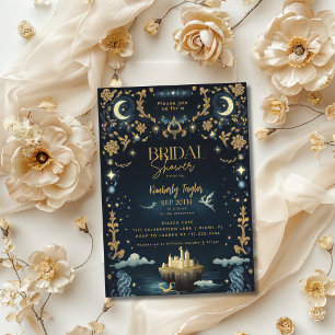 Convites Livro de Fantasia Vintage História de Casamento