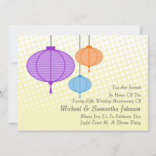 Convites Livro do Jardim Festivo Lanternas Aniversário Conv