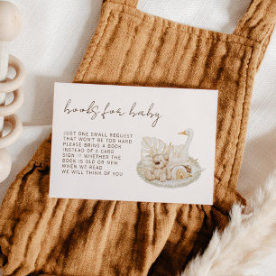 Convites Livros Boho para Chuveiro de Bebê Neutro em Gênero