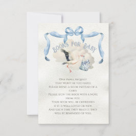 Convites Livros de Arco de Fita de Chá de fraldas de Tempes