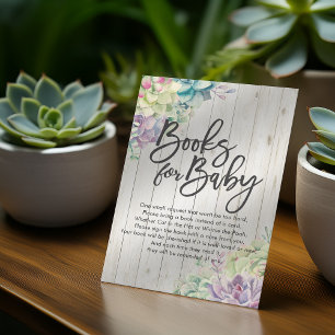 Convites Livros de chá de fraldas para Bebê / Traga um livr