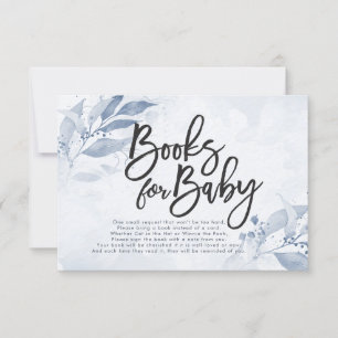 Convites Livros de chá de fraldas para Bebê / Traga um livr