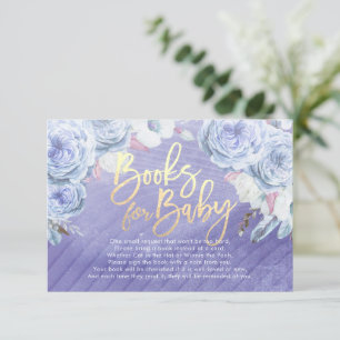 Convites Livros para Bebê / Traga um livro Solicitação