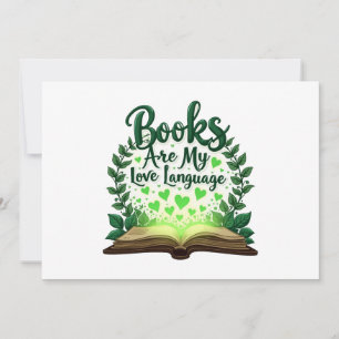 Convites Livros São Minha Linguagem De Amor Lendo Bibliotec