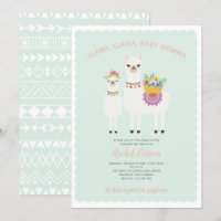 Llama Momma- Fofo, Chá de Bebê