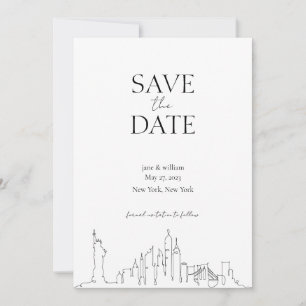 Convites Local Salve a Data - Nova York