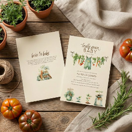 Convites Locally Grown Baby Shower