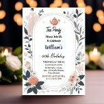 Convites Log Royal Chic Adult Fairy Tea Party 50th Birthday<br><div class="desc">Descubra a mágica da sua 50ª celebração com o Convite de Aniversário do Adulto Fada Fada de Adulto Fada Adulta. Este design encantador, com um delicado motivo de fada, adiciona um toque de capricho ao seu evento principal. Infusite sofisticação na celebração enquanto mantém um espírito lúdico. Convide seus convidados para...</div>