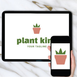 Convites Logo Download Marca de Jardinagem de Plantas em