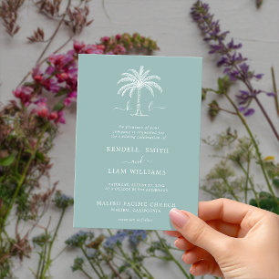 Convites Logotipo de Casamento com Monograma Personalizado