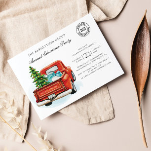 Convites Logotipo de Negócios de Férias de Natal Festa Anua