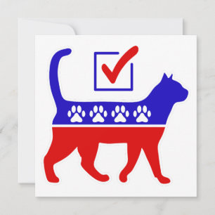 Convites Logotipo do Cat Party Feliz Política Partido Excel