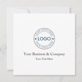 Convites Logotipo e Texto Personalizados
