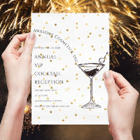 Logotipo personalizado Cocktail Evento Empresarial