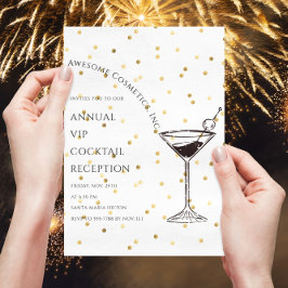 Convites Logotipo personalizado Cocktail Evento Empresarial